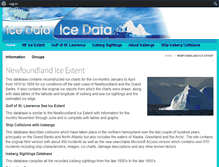 Tablet Screenshot of icedata.ca